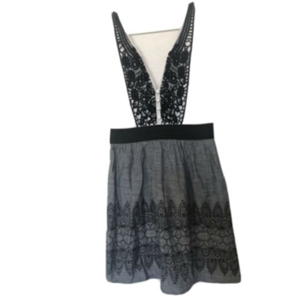 Staring at Stars  Chambray 2 Tone Sleeveless Dress